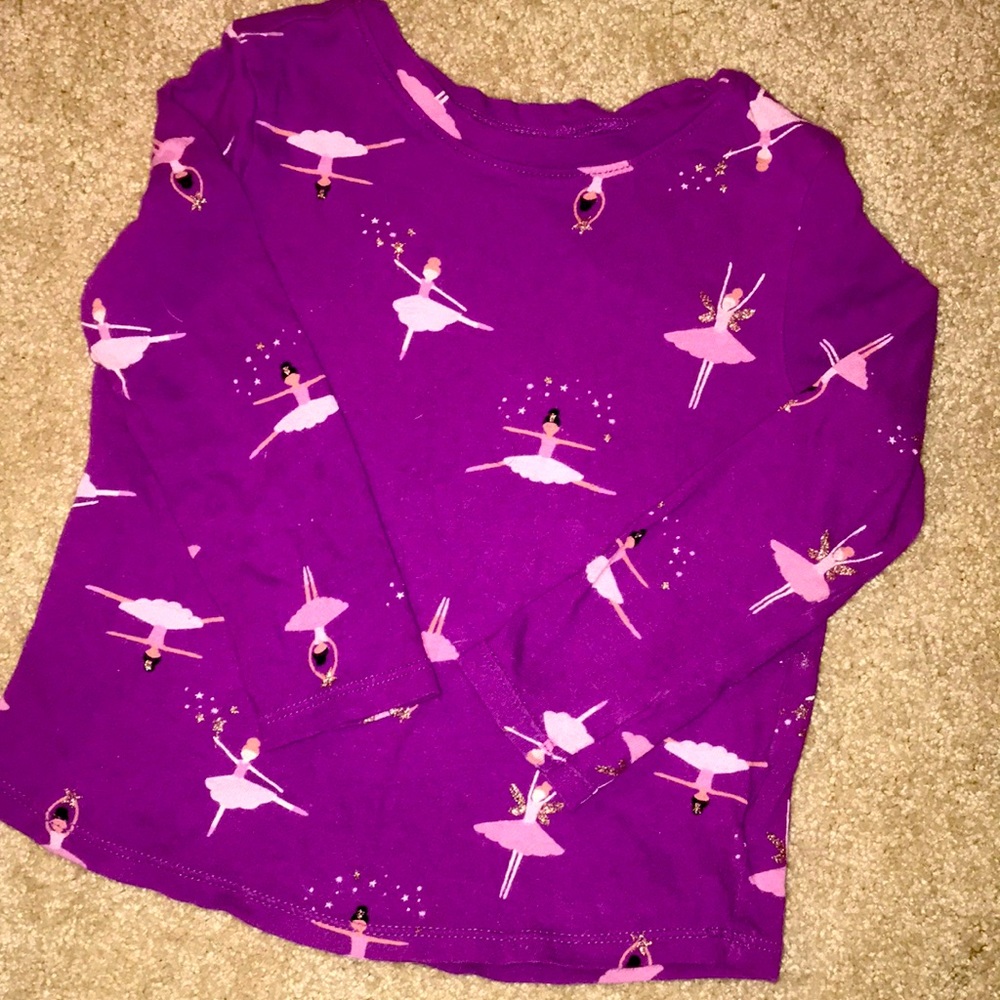 Girls ballerina long sleeve T